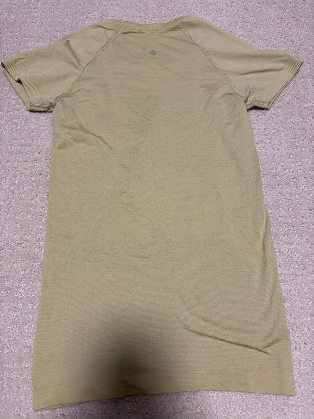 lululemon athletica women’s Short Sleeve Tee - Light Olive Green